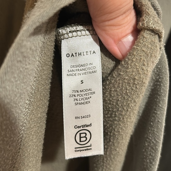 Athleta Oversize Cowl Neck Sweatshirt - Picture 6 of 9